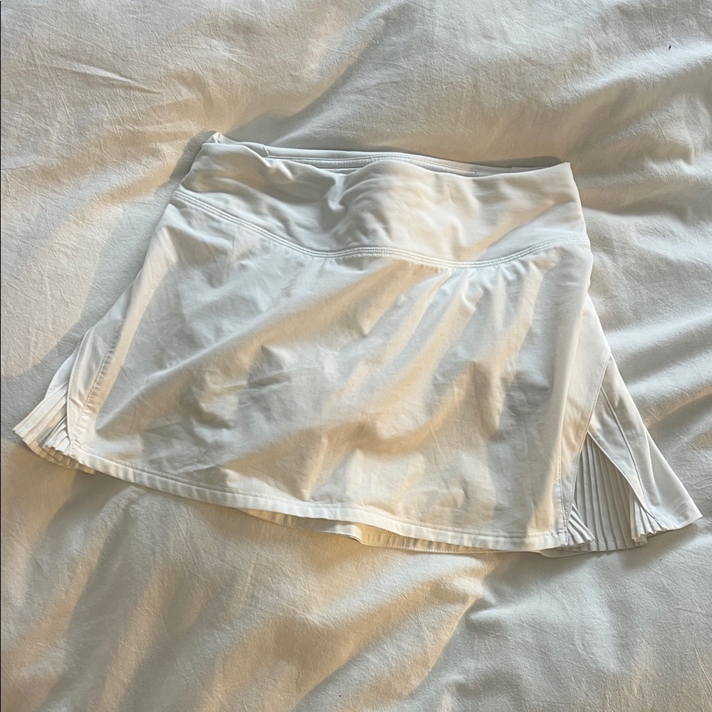White Athletic Tennis Skort